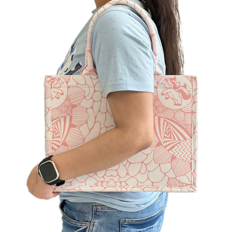 CORAL TOTE BAG