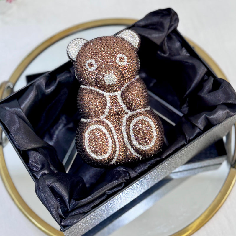 TEDDY MEU CRYSTAL CLUTCH