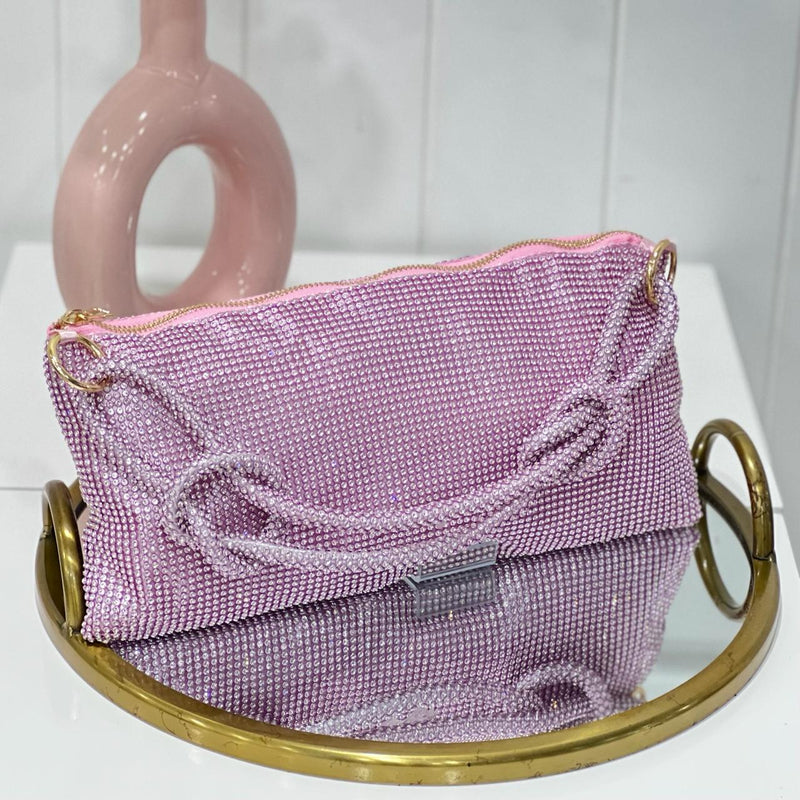 MEXO RHINESTONE BAG