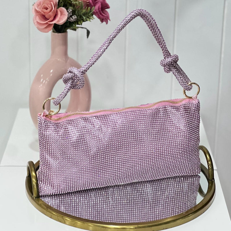 MEXO RHINESTONE BAG
